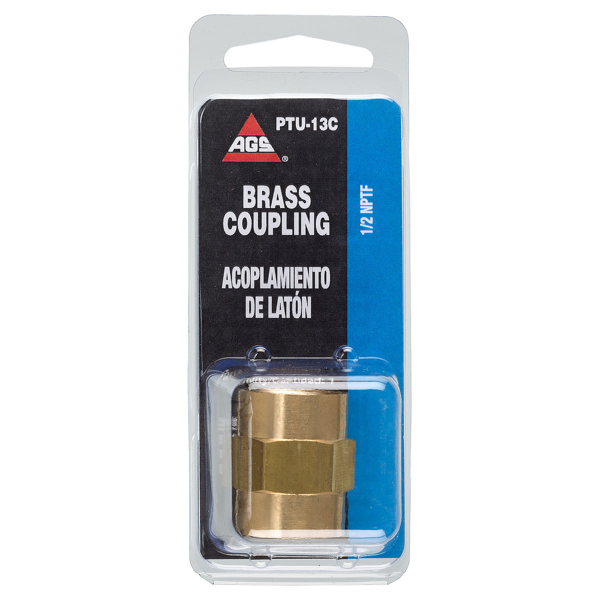Brass Coupling, Female (1/2-14 NPT) – AGS Company Automotive Solutions