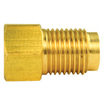 90731 45° Male Elbow, Compression Air Brake Fitting For Nylon Tubing,  Brass, 3/8 x 3/8