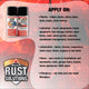 Matte Black Rust Paint & Surface Prep 4oz Starter Kit