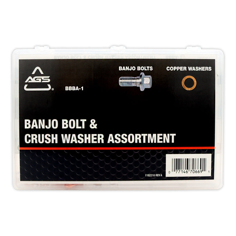 Banjo Bolts and Copper Washer - 75 Bolts, 150 Washers