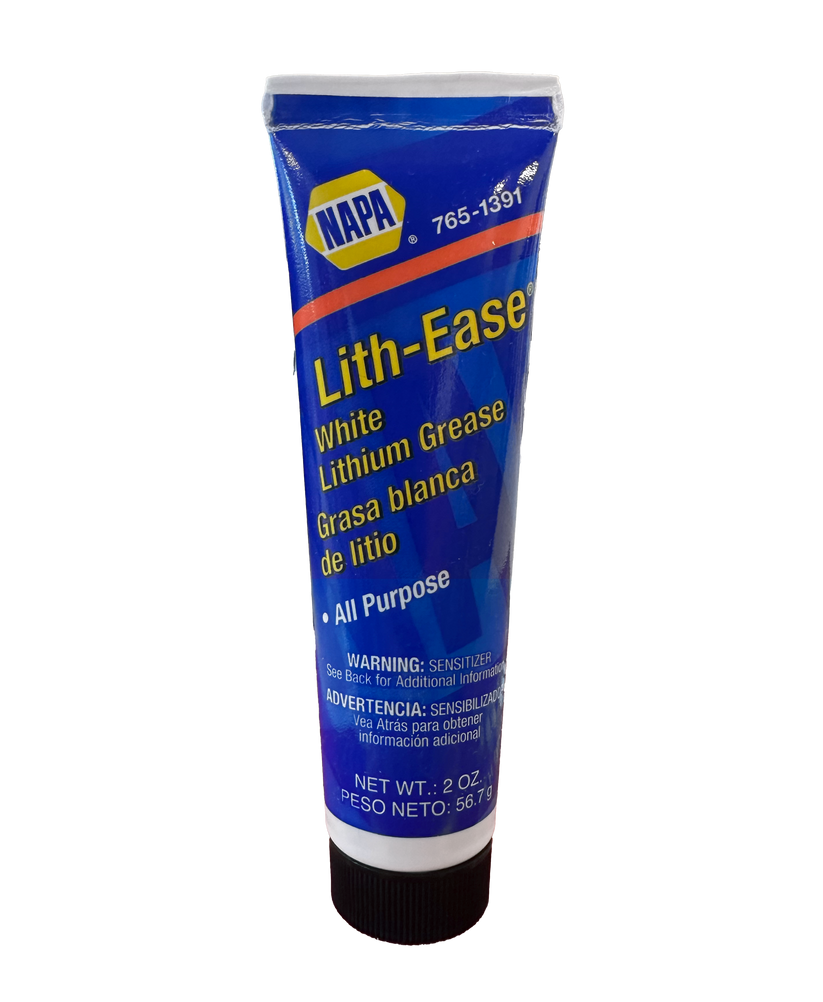 NAPA Lith-Ease White Lithium Grease, Tube, 2 oz