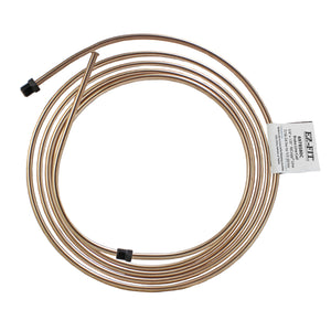 EZ-Fit Nickel Copper Brake Line - 1/4" x 135", (7/16-24 I)(1/2-20 I)