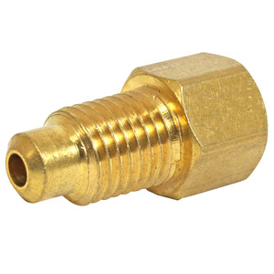 Adapter, Brass, M(3/8-24 I), F(M10x1.25 B), Bag of 1