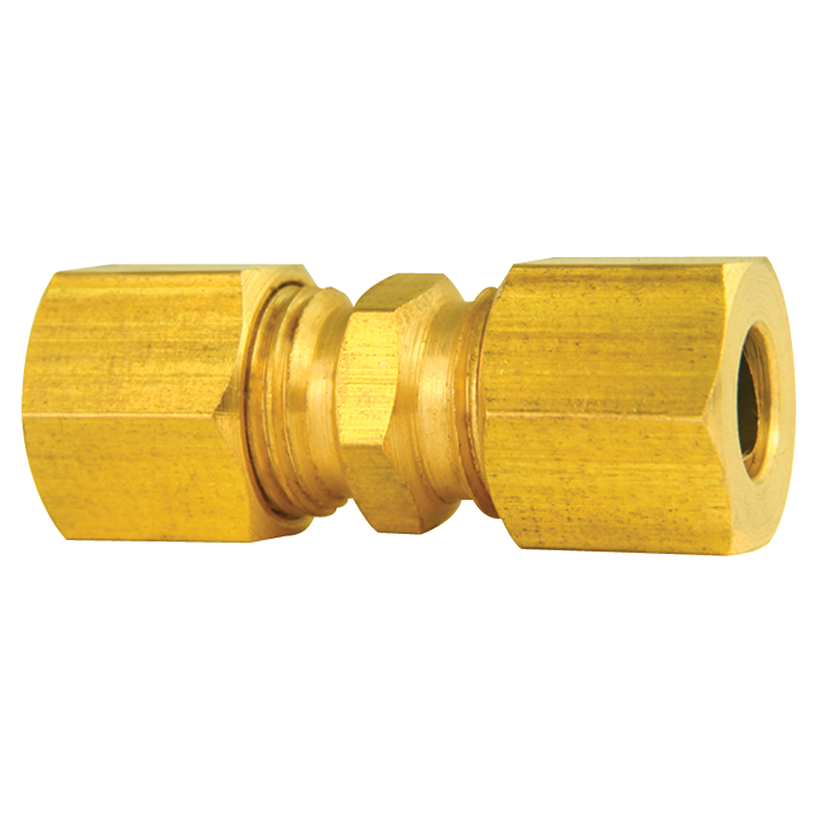 AG Brass Elbow (1/4 to 1/4 Compression)