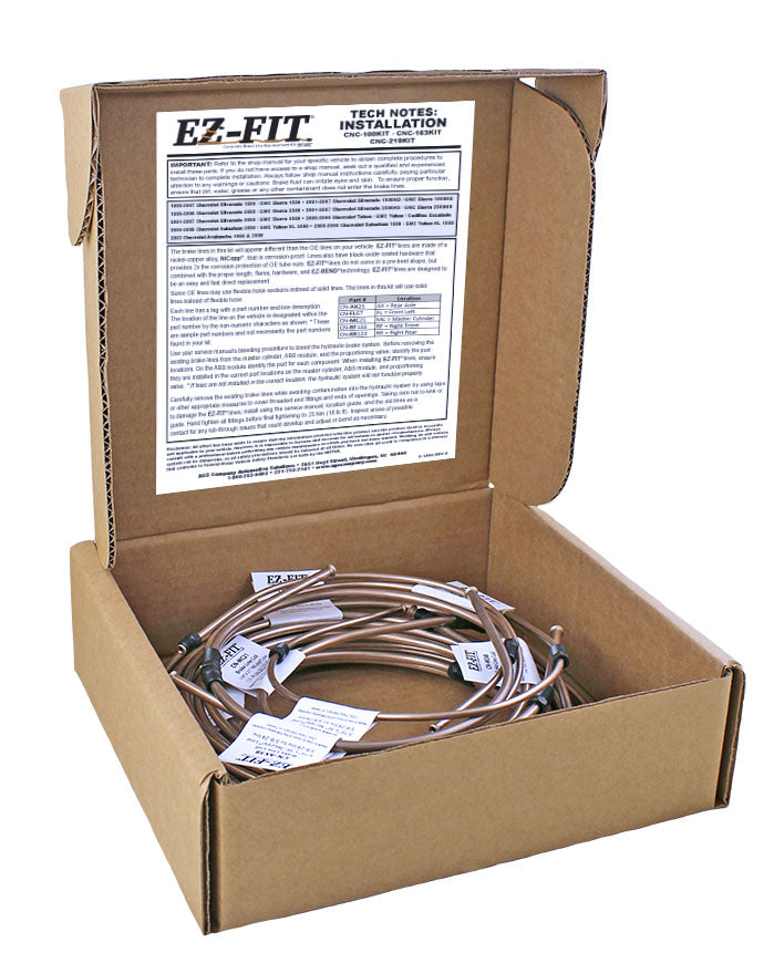 EZ-Fit NiCopp Kit, Silverado 1500 Sierra 1500 2003-2007 Ext/RWD