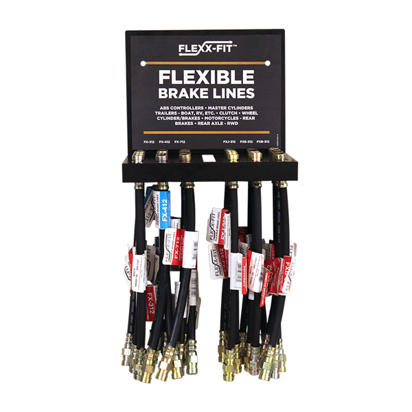 Wall Display, FLEXX-FIT Brake Lines