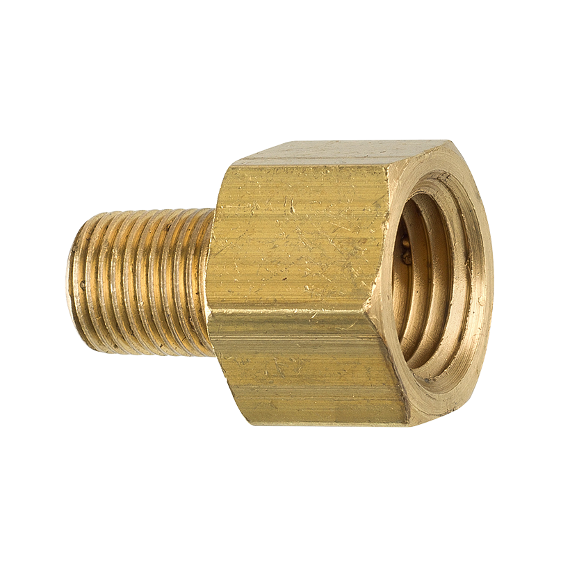 1/4 Male NPT x 1/4 Flare (SAE) Brass Adapter