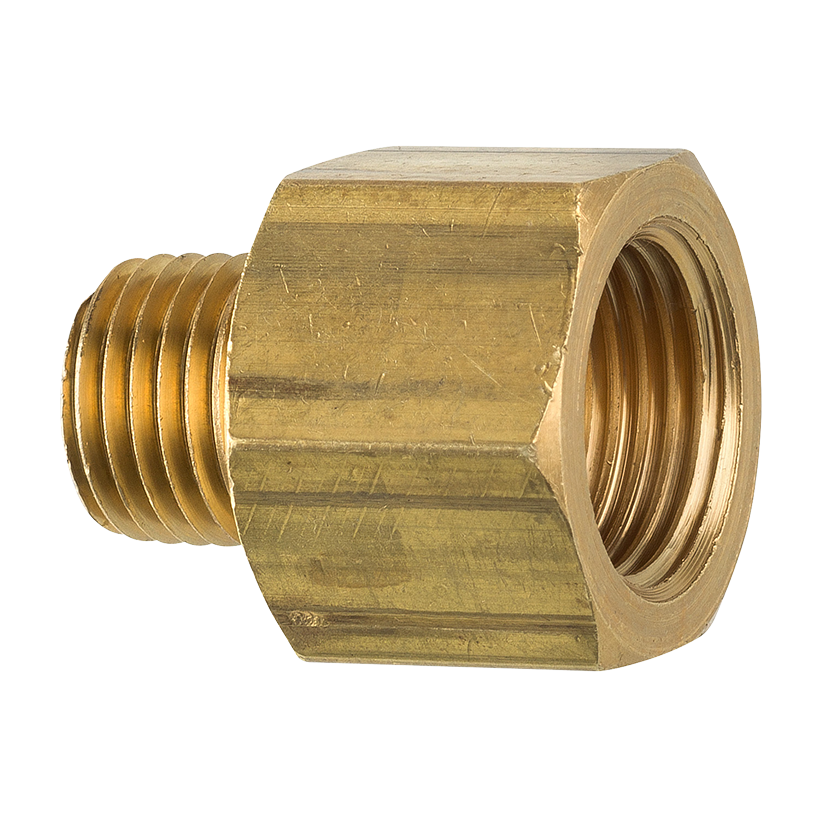 Brass Adapter, Male (1/4-18 NPT), Female (3/8-18 NPT) – AGS Company  Automotive Solutions